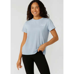 Lorna Jane Lotus T-Shirt – Toulouse Blue