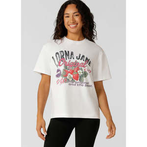 Clothing Womens Short Sleeve Tops: Lorna Jane LJ Berry Sweet T-Shirt
