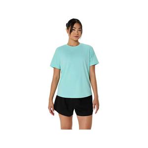 Clothing Womens Short Sleeve Tops: ASICS SILVER SS RUN TOP