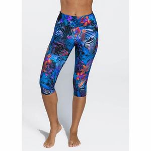Clothing Womens Pants: Abi and Joseph Floral Energy Dual Pocket Tights