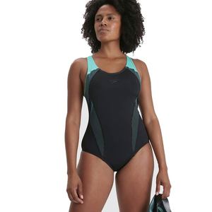 Clothing Womens Swimwear: Speedo Womens Plastisol Laneback