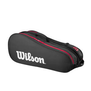 Sports Gear Bags: Wilson Advantage 6 Pack Tennis Bag – Black