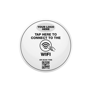 NFC Wifi Tap or Scan Pod Sqaure