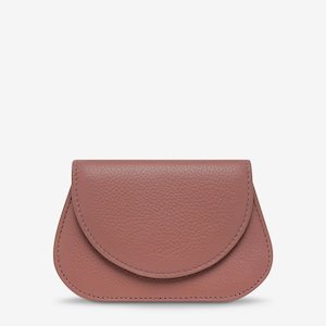 Wallets And Clutches: Eyes Wide - in Dusty rose by Status Anxiety