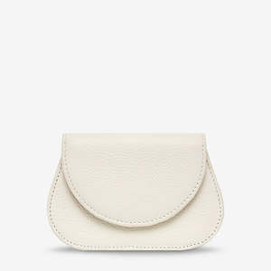 Wallets And Clutches: Eyes Wide - in Chalk by Status Anxiety