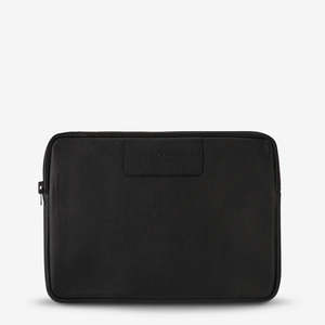 Bags: Before I Leave Laptop Case in black by Status Anxiety - 13 - 14"