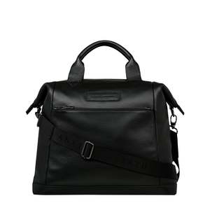 Big Bags: Comes In Waves in Black Pebble by Status Anxiety
