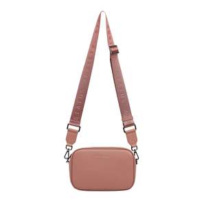 Plunder in Dusty Rose with Branded Webbing Strap by Status Anxiety