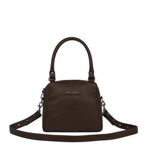 Womens Shoulder Bags: Mini Mountains - Cocoa by Status Anxiety