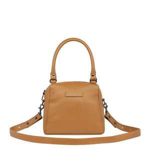 Womens Shoulder Bags: Mini Mountains - Tan by Status Anxiety