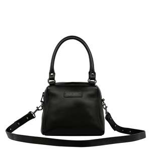 Womens Shoulder Bags: Mini Mountains - Black by Status Anxiety