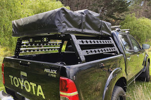 Camping: Adventurack Ute Tub rack Full Height & Half Height