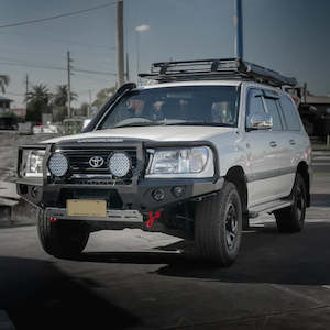 Rockarmor GT Hoop Steel Bullbar to suit Landcruiser 100 Series 98-07
