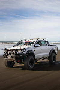 Rockarmor Gt Steel Hoop Bullbar to suit Ford Ranger Px 2 & 3 (Wildtrack)(Full Ba&hellip;