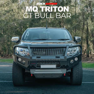 Rockarmor Gt Steel Hoop Bullbar (option for Winch and Spotties combo) to suit Mi&hellip;