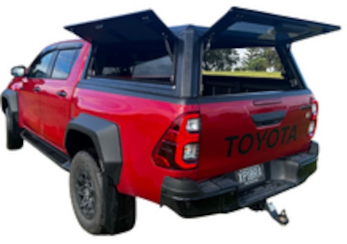 Canopies: EasyCap Toyota Hilux (2015 - Present) Canopy