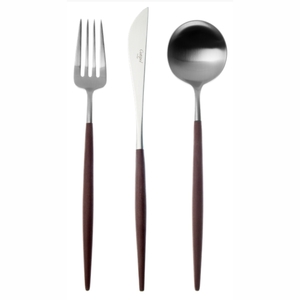 Goa Brown 24 Piece Cutlery Set