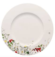 Products: Fleurs Sauvages Rimmed Dinner Plate