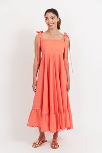Outlet 2: Brasilia Tie Maxi Dress