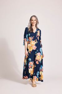 Outlet 2: Parisio Tie Maxi Dress
