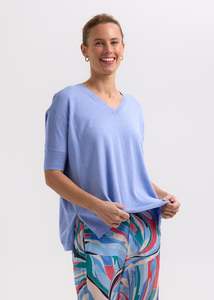 Zaket Plover: Pointelle Shoulder Top