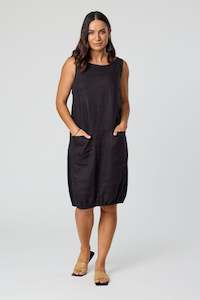 Blackstone Clothing: Sleeveless Linen Dress