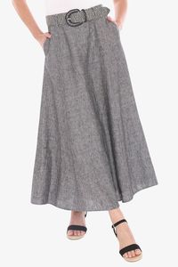 Jump: Belted Panel Skirt