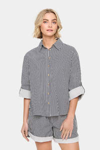 Tops: Zalinda Stripe Shirt