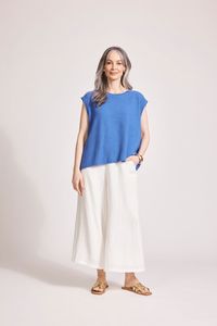 Knitwear: Artemis Sleeveless Knit Top (+Colours)