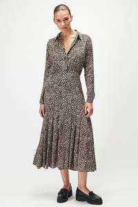 Diana Maxi Dress - Desert Leopard