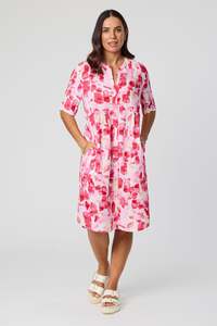 All: Graphic Spot Dress