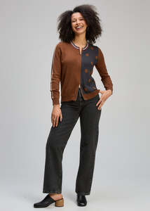 Whats New: Stripe Spot Zip Up