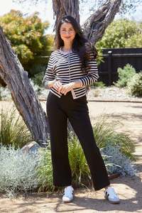 Bottoms: Straight Leg Ponte Pant
