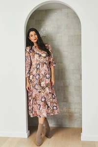 Jump: Delicate Paisley Dress