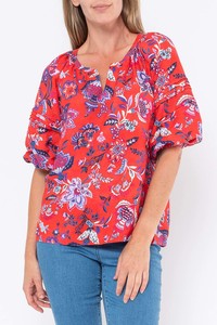 Jump: Wild Chintz Top