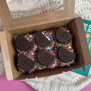 Mini Brownies: Mini cheesecake brownie