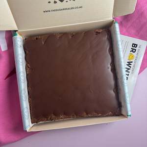 Brownies: Almost naked brownie