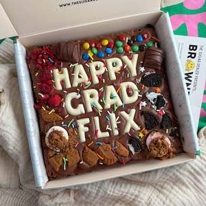 Brownies: Custom message loaded brownie