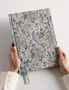 Bespoke Letterpress 2026 Teacher's A4 Planner - Ivory Garden thesundaysociety