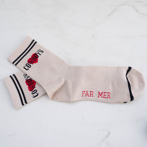 FAR MER by Whitney Spicer Boot Socks - Love Cowboys thesundaysociety