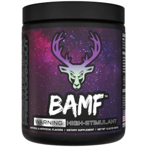 Pre Workout: Bucked Up BAMF High Stimulant Pre Workout