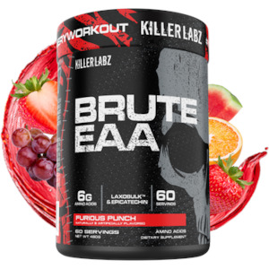 Brute EAA - 60 Serves - 4 delicious flavours, Furious Punch, Rest in Peach, Sour&hellip;