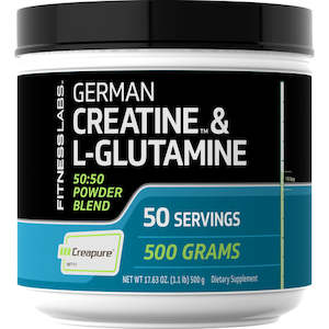 Fitness Labs: Fitness Labs Creatine Creapure® and L-Glutamine Blend  (10000mg) - 50 serves