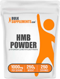 HMB ( Calcium) Powder - Muscle Growth and Recovery - 250 serves