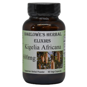 Barlowe's Kigelia Africana Men's Vitality and Wellness support- 60 Caps