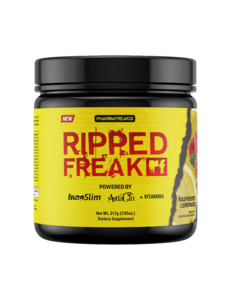 RIPPED FREAK POWDER- Raspberry Lemonade- 217g - 60 serves