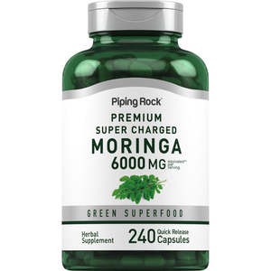 Frontpage: Piping Rock - Moringa Oleifera 6000mg - 240 Quick Release Capsules