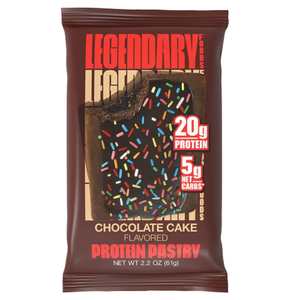 Bars Drinks: Legendary Foods Protein Pastry 61g - 2 Flavours - Chocolate, Stawberry