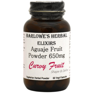 Barlowe's Aguaje "Curvy" Fruit - 650mg - 60 caps