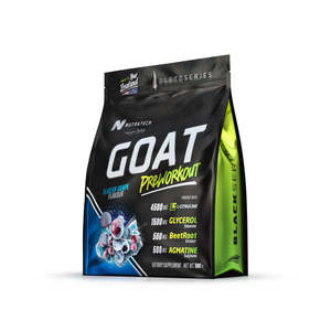 Nutratech GOAT ( Greatest Ever) Preworkout - 500g / 50 serves